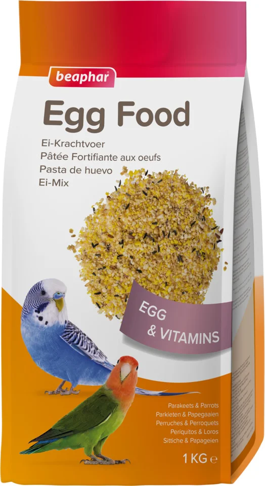 5x Beaphar Ei-krachtvoer Parkieten & Papegaaien 1 kg