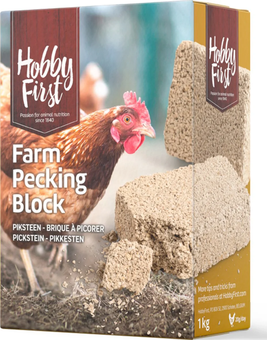 HobbyFirst Farm Pecking Block 1 kg