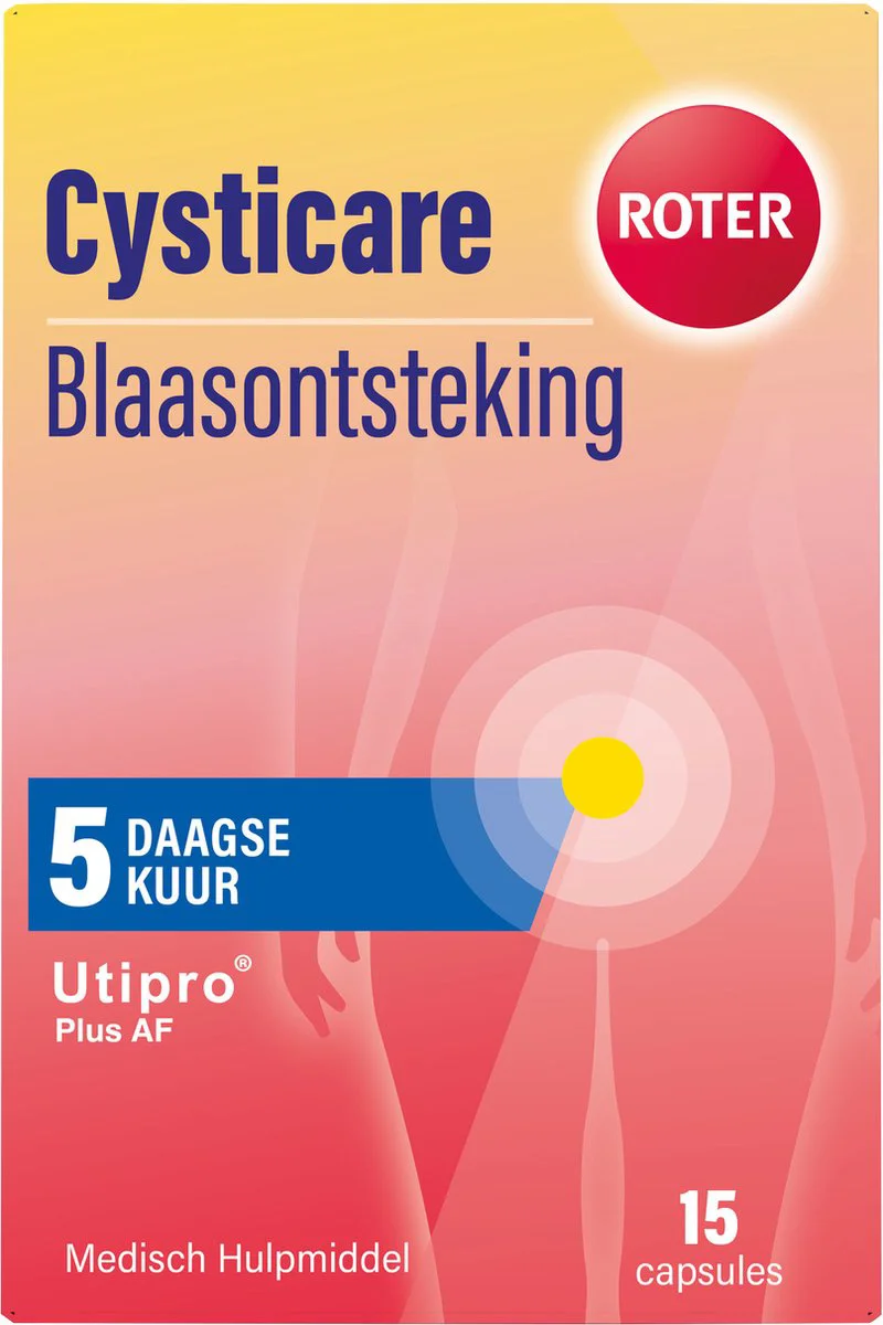 Roter Cysticare 5 Daagse Kuur 15 capsules