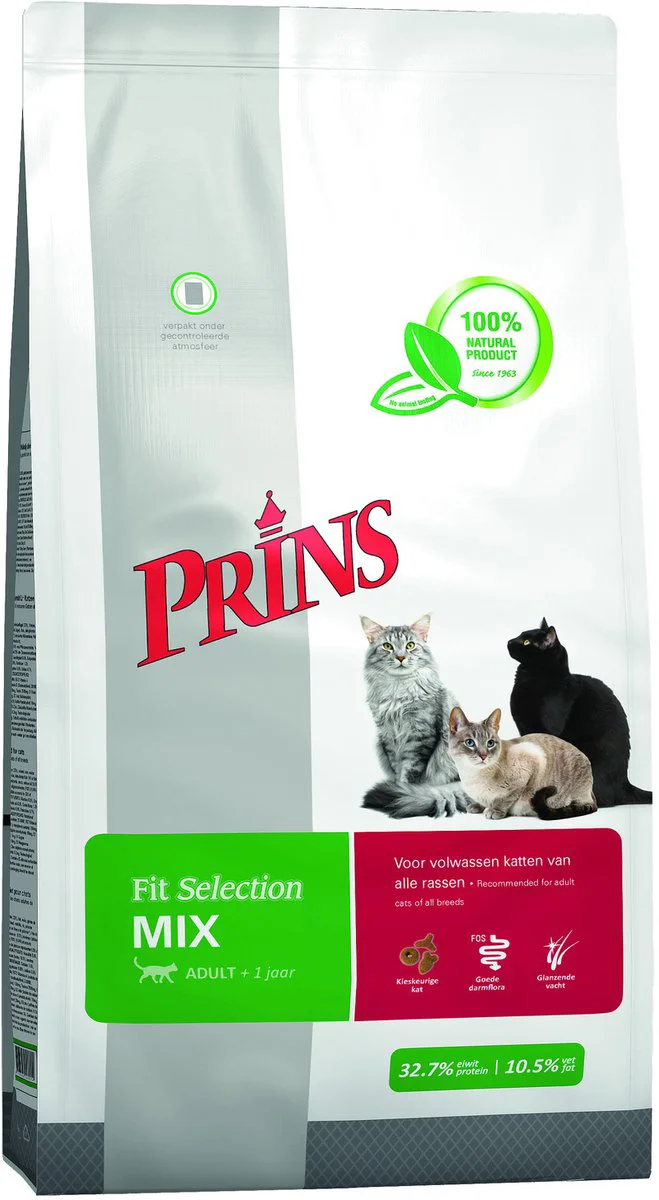 Prins Fit Selection Kattenvoer Mix 10 kg