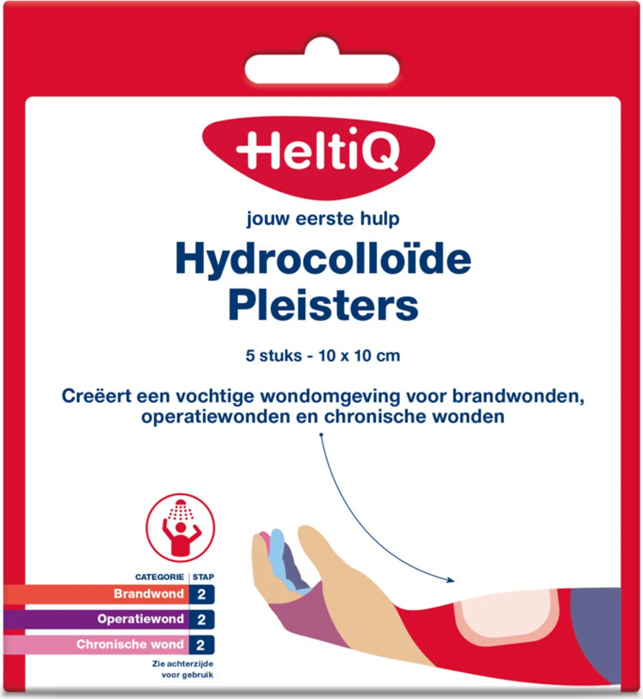 Heltiq Hydrocolloid Pleister 5ST