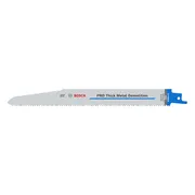 Bosch Professional S1130CF PRO Reciprozaagblad 225mm Thick Metal Demolition VE=5 - 2608657528