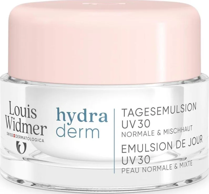 Louis Widmer Hydraderm Dagemulsie UV 30 zonder parfum 50ml