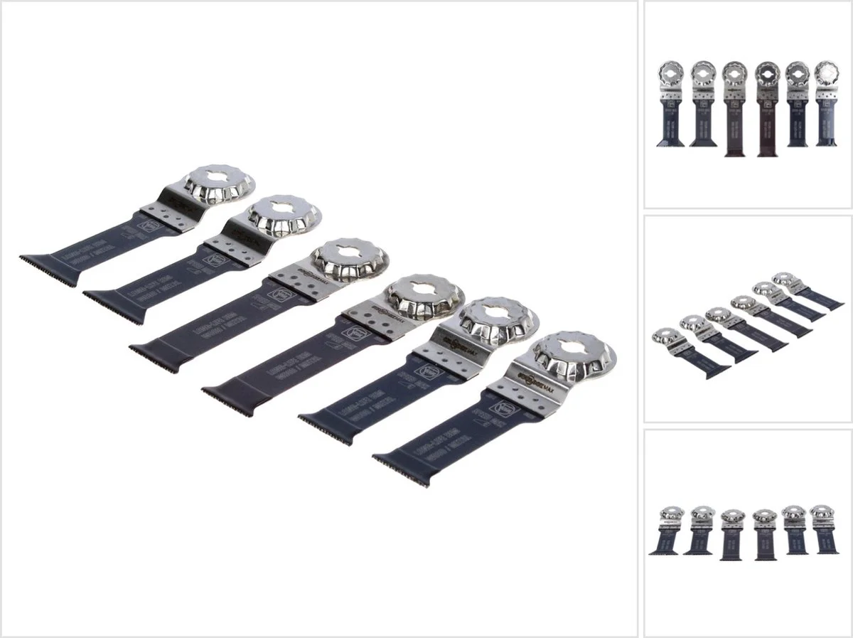Fein Best of E-Cut StarlockMax Wood & Metal Zaagbladenset 6-delig - 35222967050