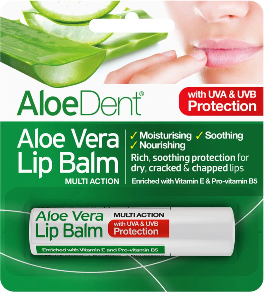 AloeDent Aloe Vera Lipbalsemstick 4GR