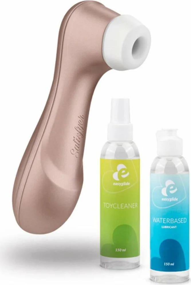 Satisfyer Pro 2 Next Generation + Toycleaner & Glijmiddel Combinatie Pakket