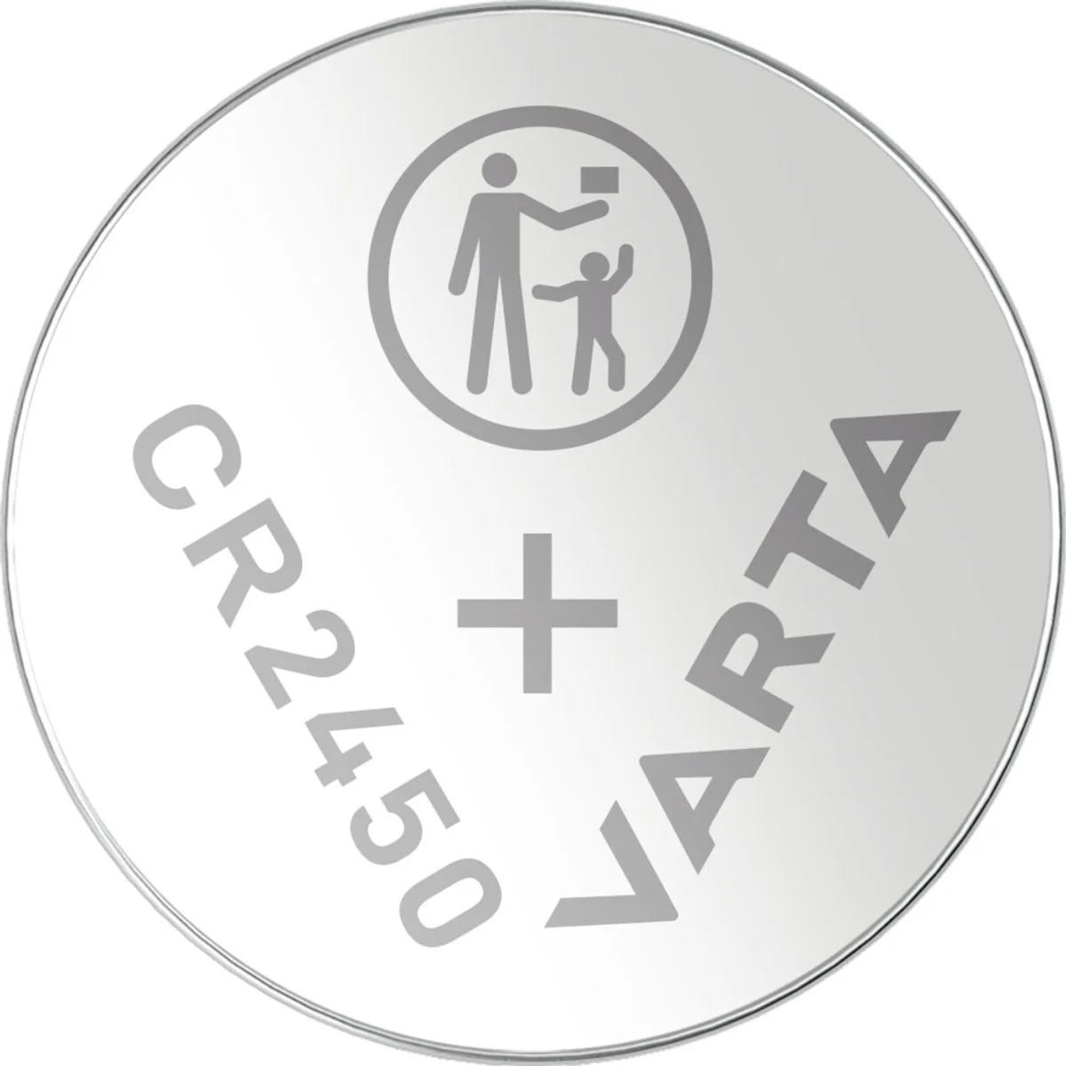 2x Varta LITHIUM Coin Batterijen CR2450 Blister 2 stuks