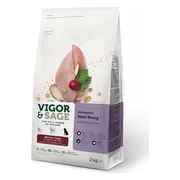 Vigor & Sage Hondenvoer Senior Well-Being Astragalus 2 kg