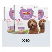 10x Smolke Hondenvoer Vers Gestoomd Eend 395 gr