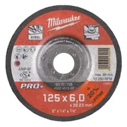 Milwaukee PRO+ Metaalafbraamschijf SG 27 / 125x6x22mm - 4932451502