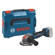 Bosch Professional PRO GWS 18V-11PS Accu haakse slijper 125mm 18V Basic Body in L-Boxx - 06019N4301