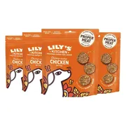 4x Lily's Kitchen Hondensnack Bites Kip 70 gr