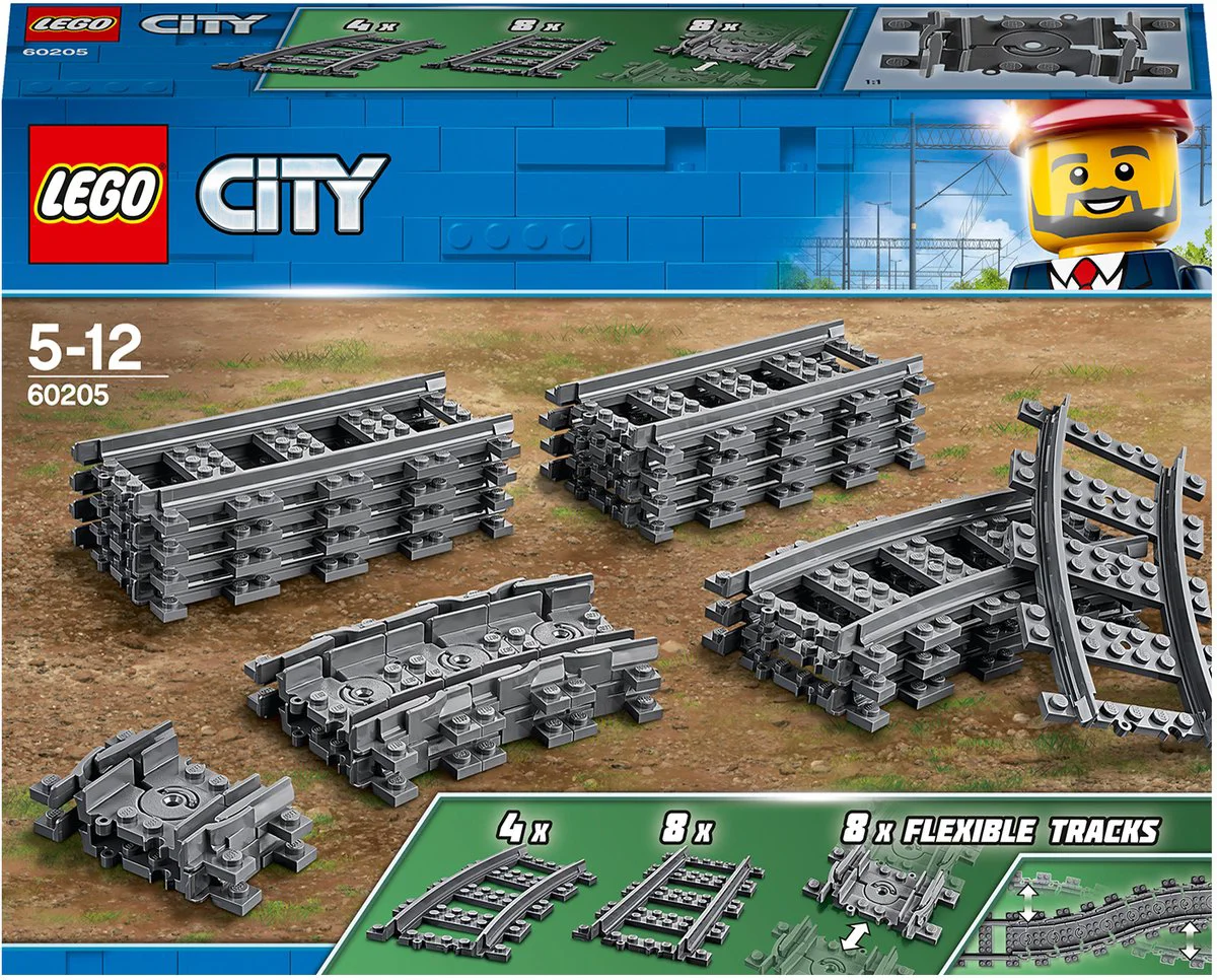 LEGO City Treinrails 60205