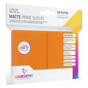 Gamegenic - Sleeves Matte Prime Orange (100 Sleeves)