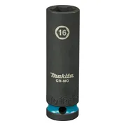 Makita E-16461 Impact Black Krachtdop 1/2" lang | 16 mm