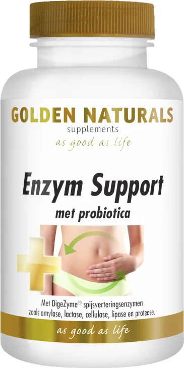 Golden Naturals Spijsverteringsenzymen 60 vegacapsules