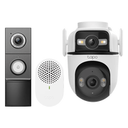 TP-Link Tapo C545D + D235 Smart Battery & Wired Doorbell
