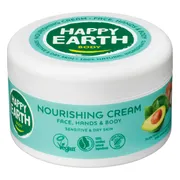 Happy Earth 100% Natural Nourishing Cream 200ML