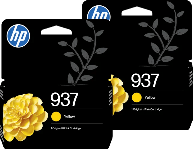 HP 937 Cartridge Geel (2 stuks)