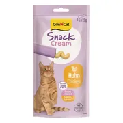 8x GimCat Kattensnack Cream Kip 6 x 15 gr