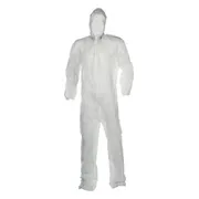 Wegwerp schilders/klussers overall - 2x - one size - Klus overalls voor volwassenen - kunststof