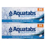 Aquatabs - Waterzuiveringstabletten - 2X50 stuks