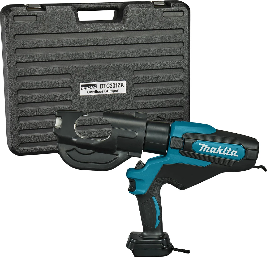 Makita DTC301ZK Accu kabelkrimptang 120kN 31,5mm 18V Basic Body in koffer