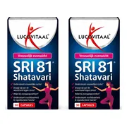2x Lucovitaal SRI 81 Shatavari 30 capsules