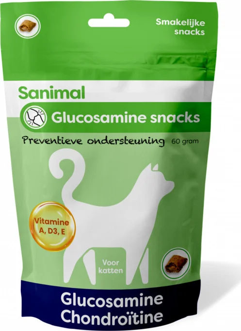 Sanimal Kattensnack Glucosamine 60 gr