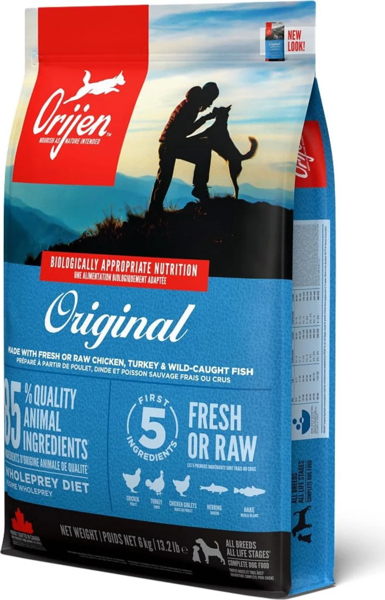 Orijen Hondenvoer Whole Prey Original Dog 6 kg