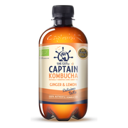 The GUTsy Captain Kombucha Ginger & Lemon 400ML