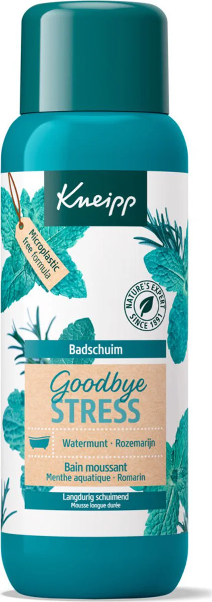 3x Kneipp Badschuim Goodbye Stress 400 ml