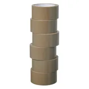PARKSIDE Verpakkingstape, 6 rollen (Bruin)