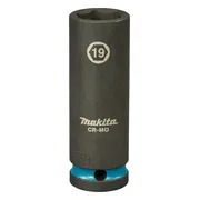 Makita E-16499 Impact Black Krachtdop 1/2" lang | 19 mm
