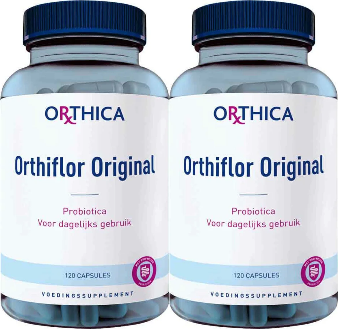 2x Orthica Orthiflor Original 120 capsules