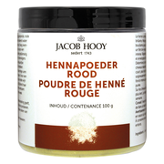 Jacob Hooy Hennapoeder Rood 100GR