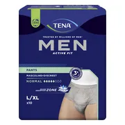 TENA Men Active Fit Normal Slips L/XL 10ST