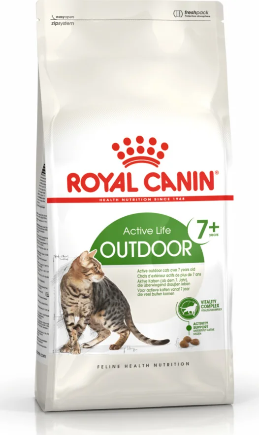 Royal Canin Kattenvoer Droog Outdoor 7+ 10 kg