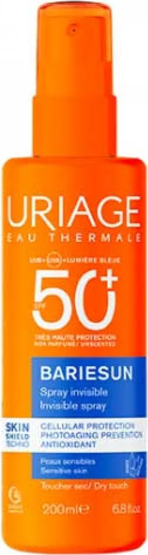 Uriage Bariésun Invisible Spray Ongeparfumeerd SPF 50+ 200ML
