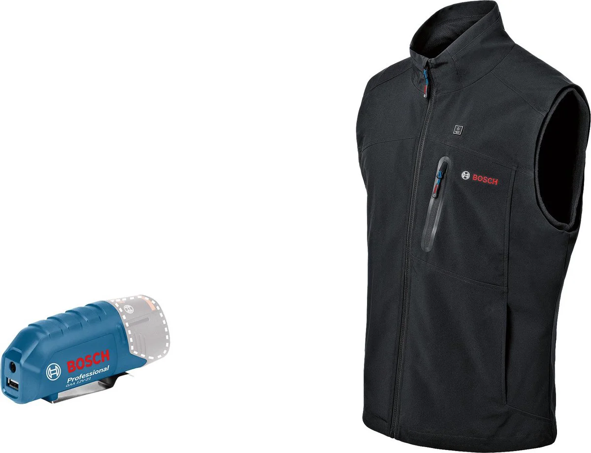Bosch Professional PRO GHV 12+18V XA 2XL Verwarmde bodywarmer zwart - 06188000EE