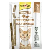 GimCat Sticks Kalkoen & Konijn 4 stuks