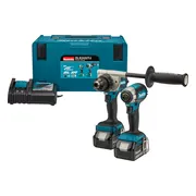 Makita DLX2432TJ Accu Combiset 2-delig (DDF486 + DTD153) 18V 5.0Ah in Mbox