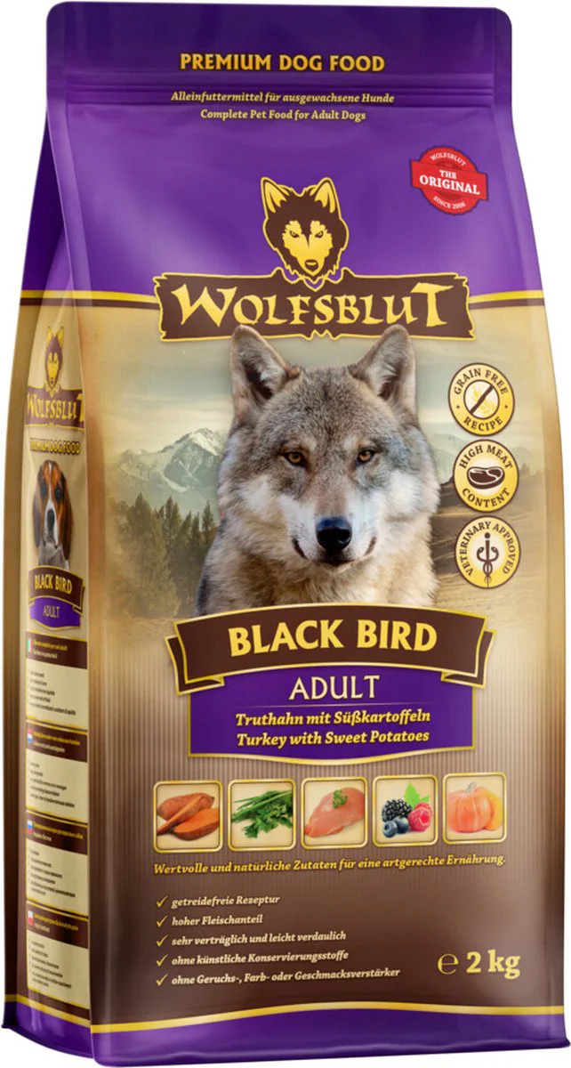 Wolfsblut Black Vogel Adult 2 kg