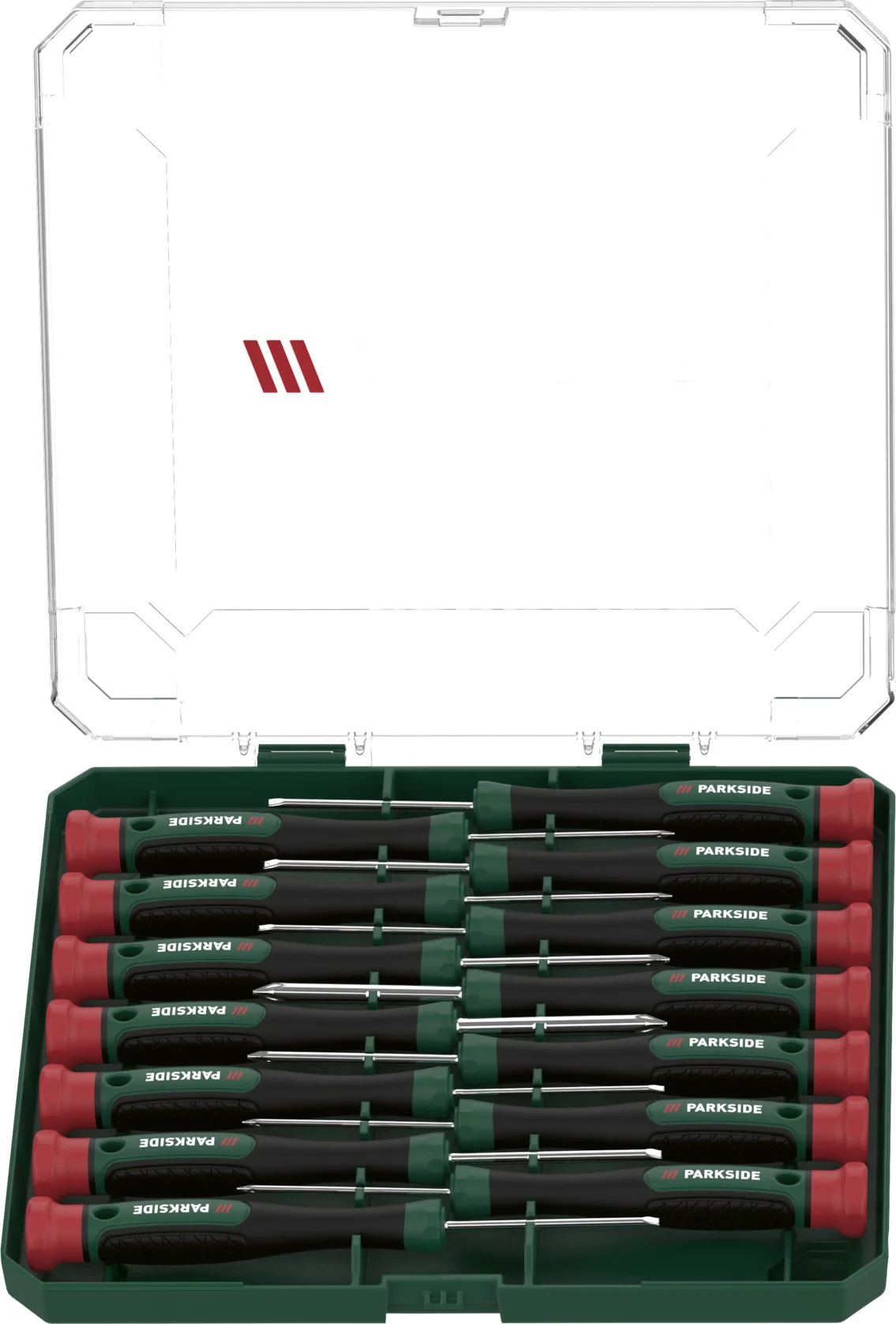 PARKSIDE Precisie-schroevendraaierset 14-delig / Fijnmechanische tangenset 7-delig (Schroevendraaierset 14 stuks)