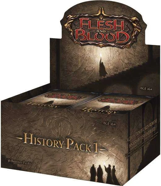 Flesh and Blood TCG: History Pack 1 Booster Display