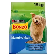 Bonzo Hondenvoer Droog Adult Menubrokken Kip 15 kg