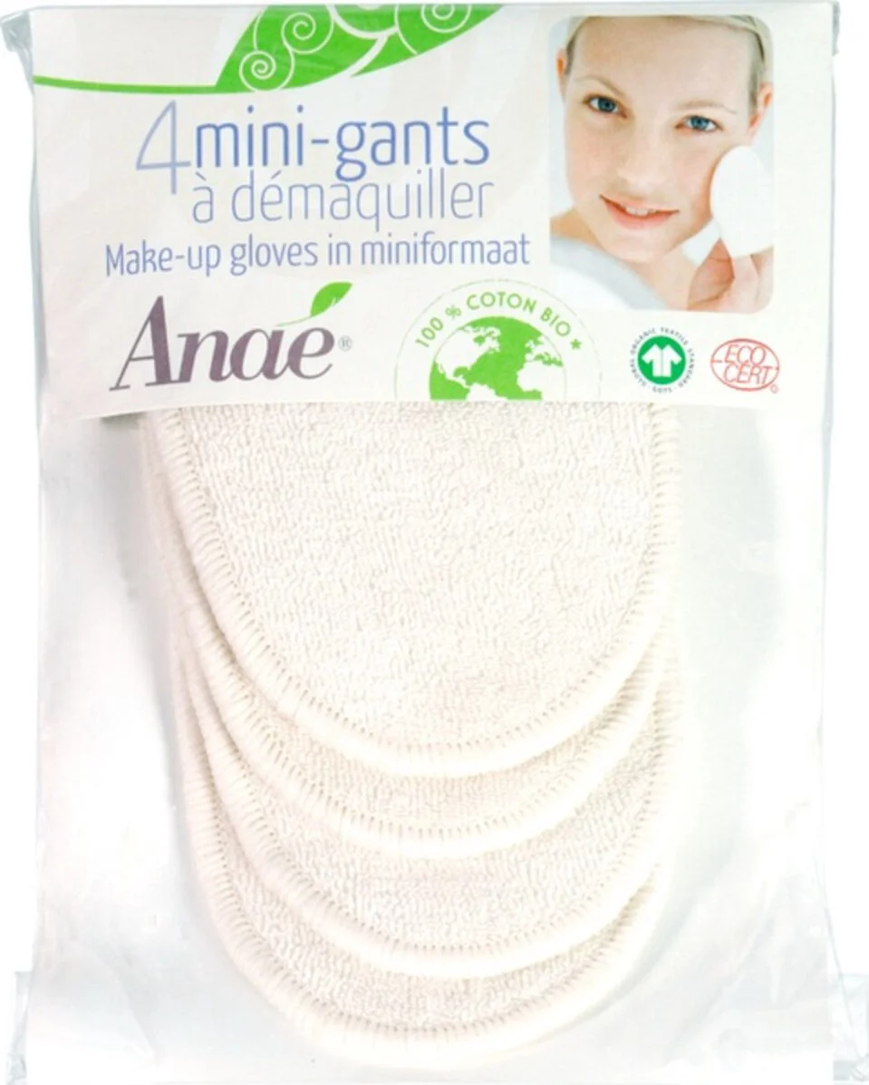 Anae Make-up Remover Handschoen 4ST