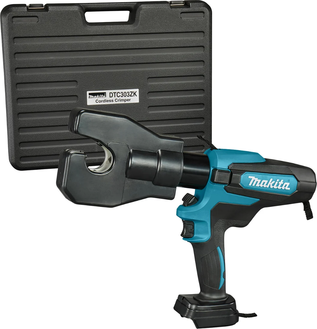 Makita DTC303ZK Accu kabelkrimptang 60kN 31,5mm 18V Basic Body in koffer