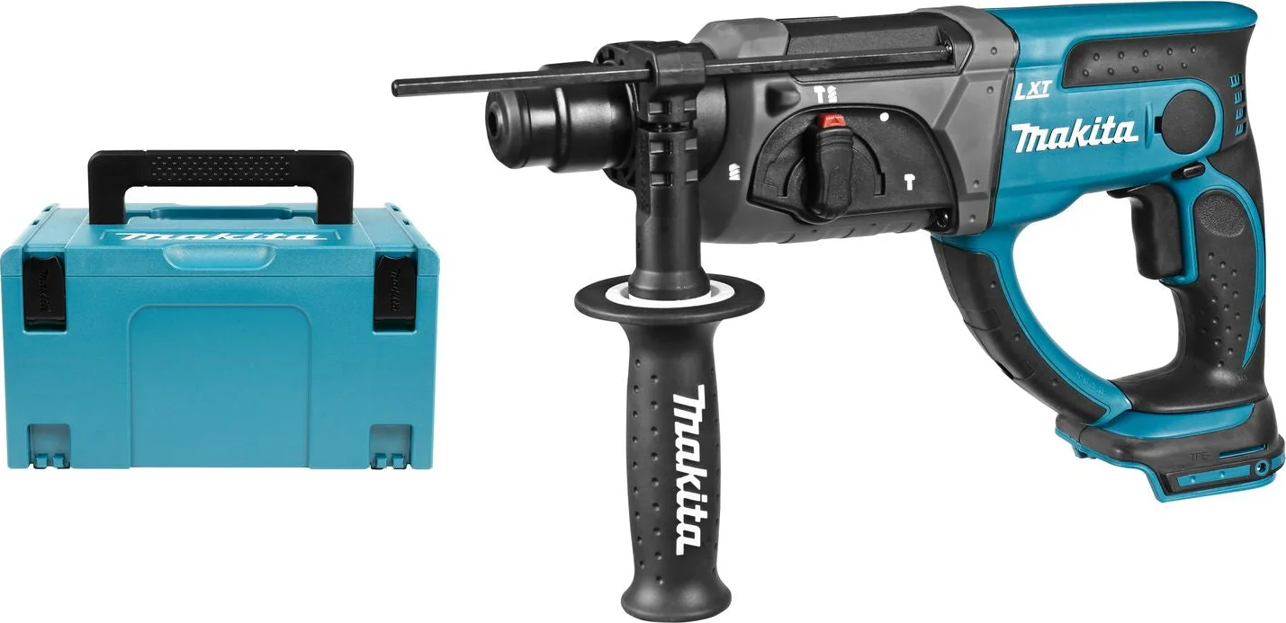 Makita DHR202ZJ Accu combihamer SDS-Plus 1,9J 18V Basic Body in Mbox