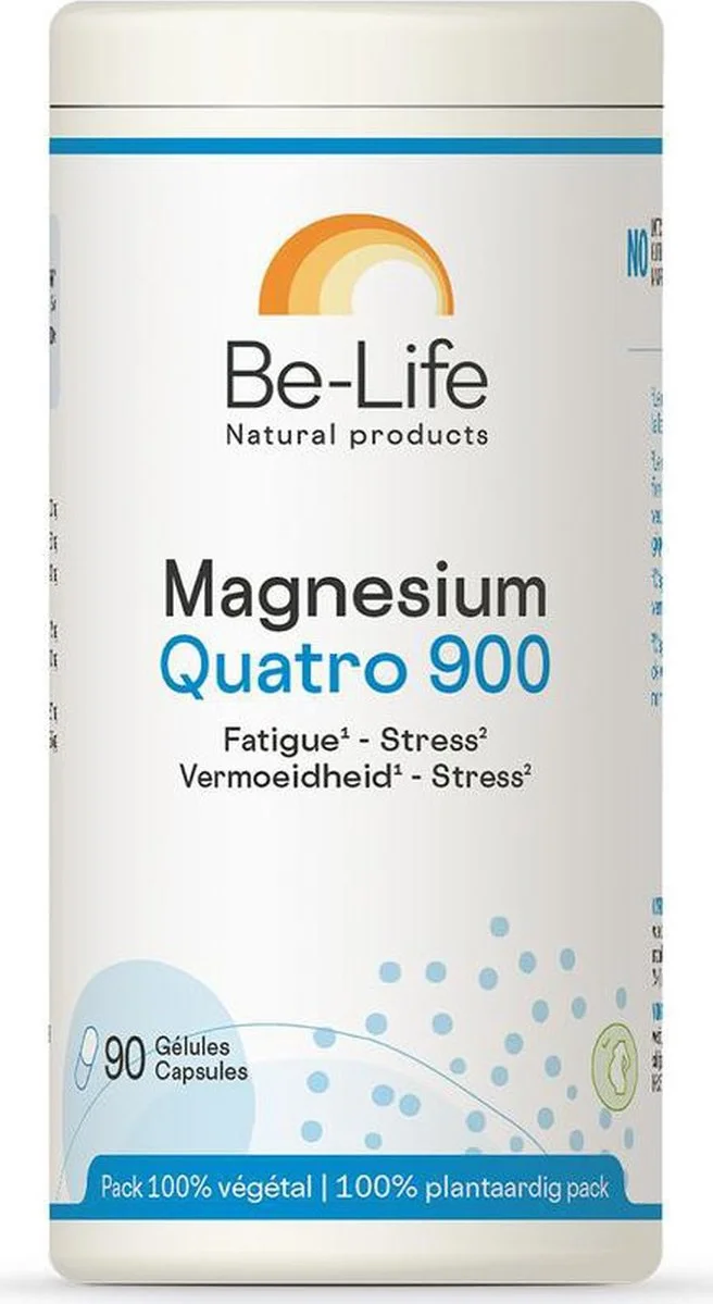 Be-Life Magnesium Quatro 900 Capsules 90CP